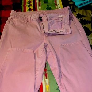 Maurice’s Size 18 pink jeggings.